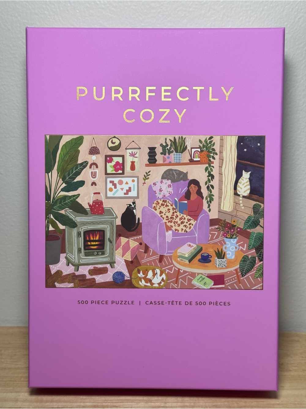 🧩 Hobbry Purrfectly Cozy - 500 Piece Puzzle